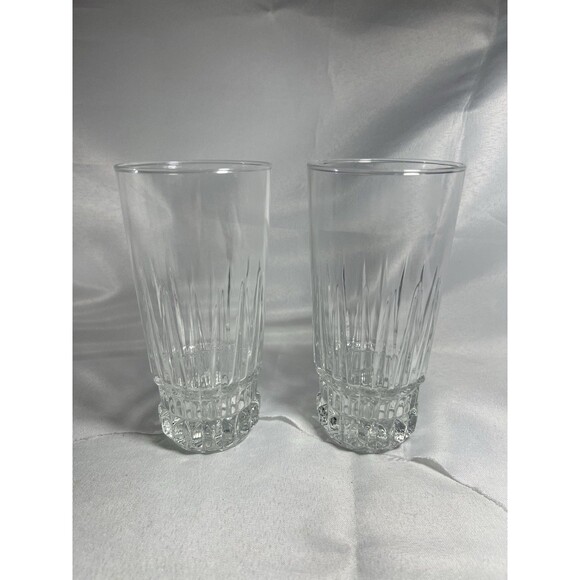 Vintage Gorham King Edward Crystal 6.5” Flared Vase Scalloped Rim No Chips EXC - Picture 15 of 16